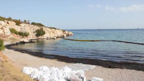 Η Greenpeace τρολάρει τον ΥΕΝ για τη ρύπανση στη Σαλαμίνα  (video)