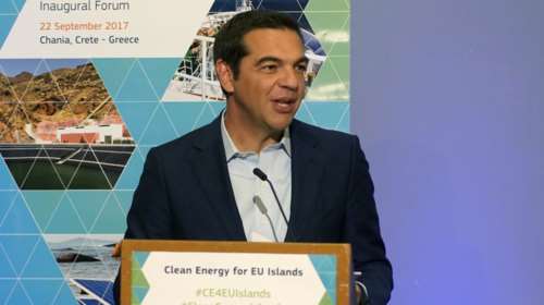 Μετά τον Σαρωνικό... Ομιλία Τσίπρα για την προστασία του περιβάλλοντος