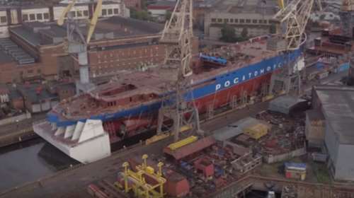 Βίντεο: Το πρώτο ρωσικό πυρηνοκίνητο παγοθραυστικό Sibir