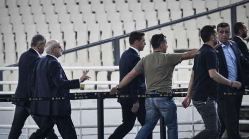 Προσωρινή διακοπή στο ΟΑΚΑ λόγω δακρυγόνων