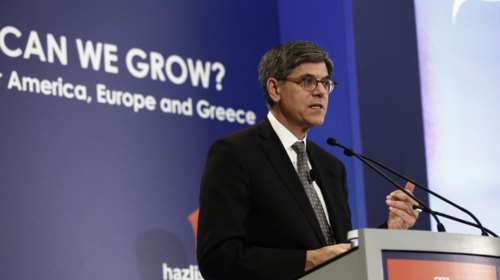 Εκδήλωση Economist: Υπέρ της ελάφρυνσης χρέους τάχθηκε ο Τζακ Λιου