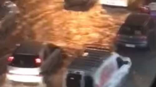 Προβλήματα στη δυτική Θεσσαλονίκη από τη βροχόπτωση