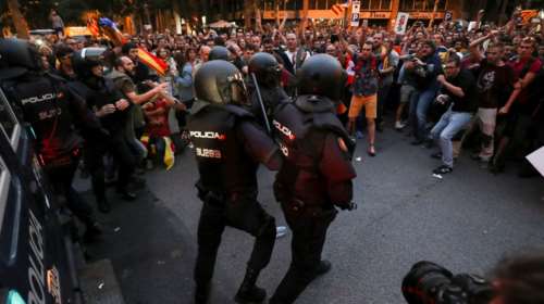 «Μαύρη μέρα» με 760 τραυματίες στην Καταλονία