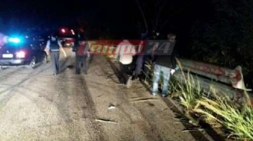 Βουτιά θανάτου μοτοσικλετιστή σε χαράδρα στην Αχαϊα (ΦΩΤΟ&amp;ΒΙΝΤΕΟ)