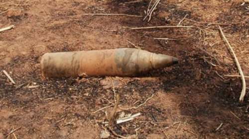 Πολίτης βρήκε... οβίδα στη Σίνδο