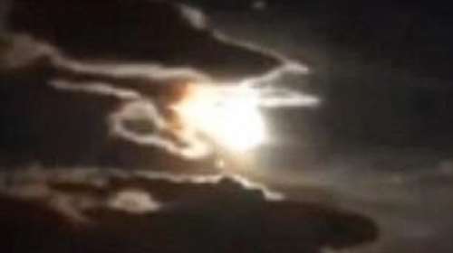 Εκρηξη μετεωρίτη στον ουρανό της Κίνας