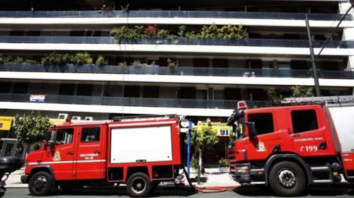 Νεκρό ζευγάρι από πυρκαγιά σε διαμέρισμα στου Ζωγράφου