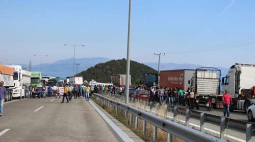 Αντιδράσεις εργαζομένων στην Εγνατία Οδό για τη λειτουργία σταθμών διοδίων