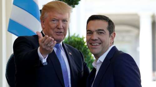Καρέ-καρέ η συνάντηση Τσίπρα - Τραμπ στον Λευκό Οίκο