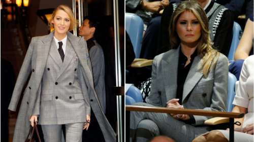 Μπλέικ Λάιβλι - Μελάνια Τραμπ: Δύο style icons με το ίδιο ντύσιμο