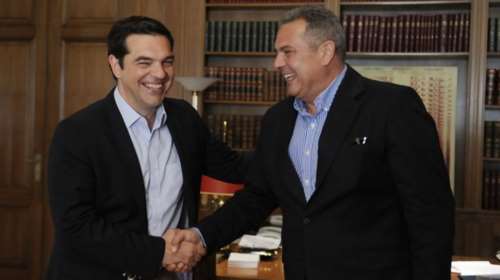 Τσίπρας: Η συνεργασία μας με τους ΑΝΕΛ δεν είναι μιας χρήσης