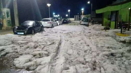 Ο Δαίδαλος σαρώνει την Ελλάδα: Χαλάζι &amp; καταιγίδες