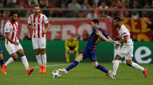 Ο ψυχωμένος Ολυμπιακός... κοίταξε στα μάτια τη Μπαρτσελόνα