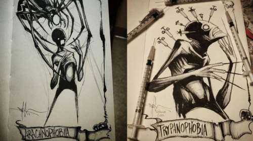 Οι χειρότερες φοβίες των ανθρώπων σε 7 συγκλονιστικά σκίτσα