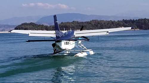 Ξεκίνησαν οι πρώτες δοκιμαστικές πτήσεις των υδροπλάνων στην Κέρκυρα