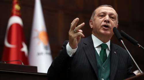 Ερντογάν: Σας κόψαμε το χέρι με την κατάκτηση της Κύπρου