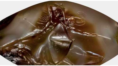 Ο σφραγιδόλιθος της Πύλου, σπάνιο δείγμα γλυπτικής της Εποχής του Χαλκού