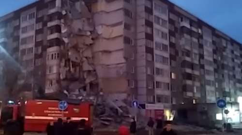 Νεκροί και τραυματίες σε κατάρρευση εννιαόροφου κτιρίου στη Ρωσία (βίντεο)