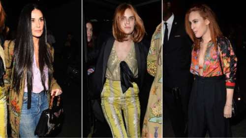 Η 54χρονη Ντέμι Μουρ είναι fashion icon όπως και οι κόρες της [Εικόνες]