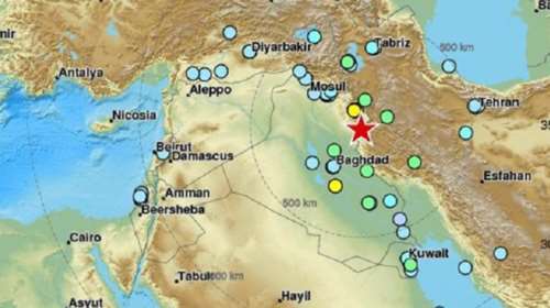 Ισχυρός σεισμός 7,2 R στα σύνορα Ιράκ και Ιράν- Δεκάδες νεκροί