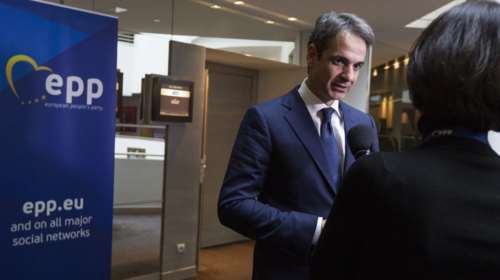 Σειρά επαφών του Κυριάκου Μητσοτάκη στο Στρασβούργο