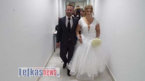 Από την εκκλησία στην κάλπη για την κεντροαριστερά με το νυφικό (ΦΩΤΟ)