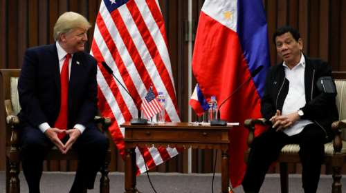 Τραμπ: Με τον Ντουτέρτε έχουμε.... τέλεια σχέση