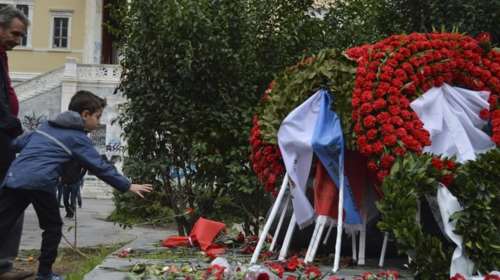 Οι εκδηλώσεις μνήμης για το Πολυτεχνείο