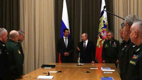 Συνάντηση Πούτιν - Άσαντ στο Σότσι για τη Συρία