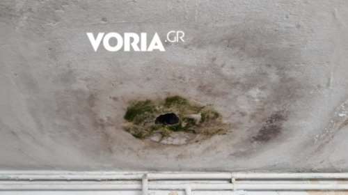 Φοιτητικές εστίες του ΑΠΘ με μούχλα και σοβάδες που πέφτουν [φωτό - βίντεο]