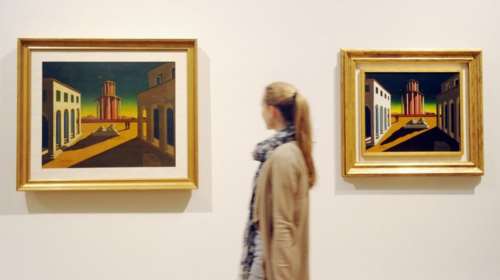 Ένας ανεκτίμητος πίνακας του Ντε Κίρικο έκανε ...φτερά από έκθεση