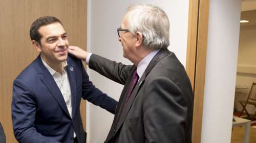 Τι είπαν Γιούνκερ &amp; Τσίπρας για πλημμύρες και αξιολόγηση