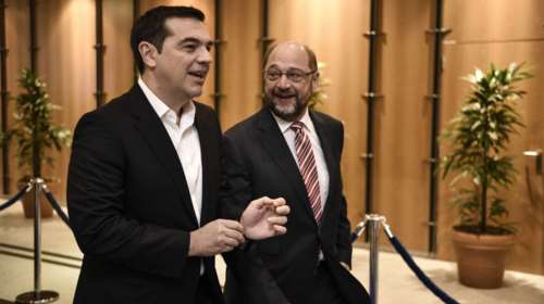 Συμβουλές...αριστεροσύνης στον Σούλτς από τον Τσίπρα, τι είπαν στο τηλέφωνο