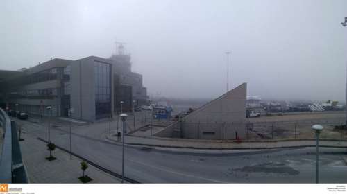 Καθυστερήσεις &amp; ματαιώσεις πτήσεων λόγω ομίχλης στο &quot;Μακεδονία&quot; (ΦΩΤΟ)