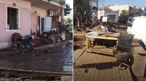 Τραγική η κατάσταση στην Μάνδρα 13 ημέρες μετά την καταστροφή