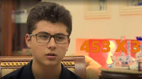 Γνωρίστε τον 13χρονο που είναι ιδιοφυία στα μαθηματικά