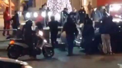 Συμπλοκές στο &quot;Γ. Καραϊσκάκης&quot; πριν το Ολυμπιακός - Γιουβέντους -βίντεο