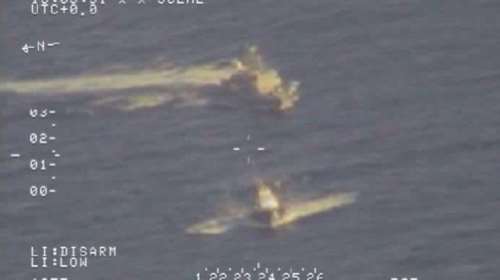 Το ρεσάλτο στο ρυμουλκό με τους έξι τόνους κάνναβης -βίντεο&amp;φωτό