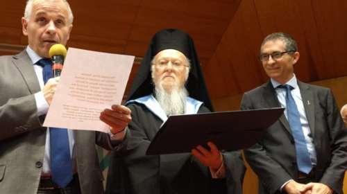 Επίτιμος διδάκτωρ του εβραϊκού πανεπιστημίου στα Ιεροσόλυμα ο Βαρθολομαίος