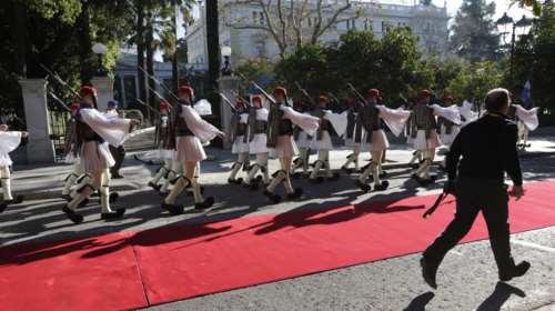Οι προετοιμασίες στο Προεδρικό για την υποδοχή Ερντογάν