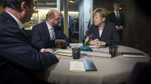 Νέο ραντεβού Μέρκελ-Σουλτς την Τετάρτη για τον μεγάλο συνασπισμό