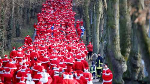 Santa Run και άλλες ιστορίες με τον... Αγιο Βασίλη