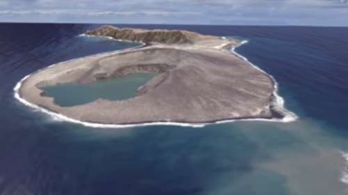 Δείτε πώς δημιουργήθηκε το νεότερο νησί στον κόσμο - βίντεο