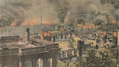 «1917: Μνημεία στις φλόγες» - Μοναδική έκθεση στο Μπέη Χαμάμ