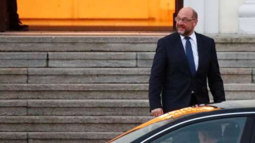 Mάρτιν Σουλτς: «Στόχος είναι το υπουργείο Οικονομικών»