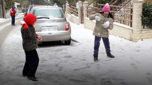 Εκτακτο δελτίο ΕΜΥ: Ερχονται χιόνια και καταιγίδες