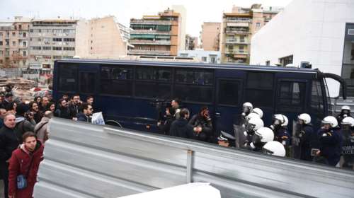 Νέα ένταση στο Ειρηνοδικείο αν και δεν έγιναν πλειστηριασμοί