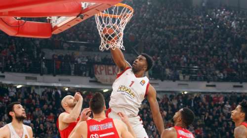 Ηρωικός ο ελλιπής Ολυμπιακός, νίκησε και την ΤΣΣΚΑ με 88-86