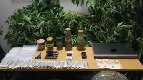 72χρονος με 3 εργαστήρια υδροπονικής κάνναβης στην Ερέτρια