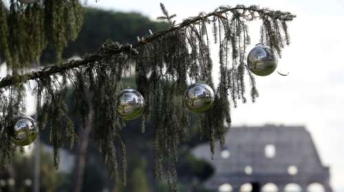 Αποζημίωση θέλει ο δήμος της Ρώμης  για το «γυμνό δέντρο» των Χριστουγέννων